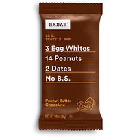 RXBAR, Peanut Butter Chocolate, Protein Bar, 1.83 Ounce (Pack of 4), High Protein Snack, Gluten Free