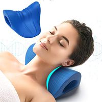 Neck and Shoulder Relaxer, Cervical Traction Device for TMJ Pain Relief and Cervical Spine Alignment, Chiropractic Pillow