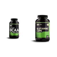 OPTIMUM NUTRITION Instantized BCAA Capsules, Keto Friendly Branched Chain Essential Amino Acids with Glutamine Muscle Recovery Capsules