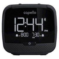 Capello Alarm Clock Radio - Black