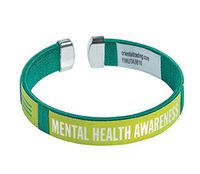 Mental Health Awareness Cuff Bracelet - Show Your Support