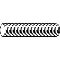 Threaded Rod, Carbon Steel, 3/8-16x6 ft