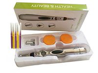 Acupuncture Pen,Electronic Accupuncture Pen Massage Pen Energy Pen Relief Pain Tools,1 x AA Battery (Not Included)