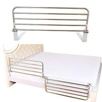 Bed Rail Safety Side Guard for Elderly, Adults, Toddler & Kids Assist Handle Handicap Bed Railing Folding Hospital Metal Grip Bumper Bar (1pcs),65cm,95cm (Color : 6050cm)