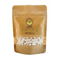 DSO ADK - Vitamin A, Vitamin D3 & K2 - High Potency - Heart Health Support - Bone Health Support - A.D.K Supplement - Calcium Absorption Support - Gluten-Free- 90ct