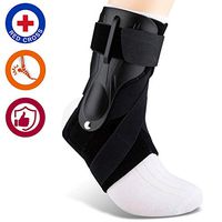 SNEINO Ankle Brace,Lace Up Ankle Brace for Women，Ankle Brace for Men,Ankle Brace Stabilizer,Ankle Brace for Sprained Ankle,Ankle Braces, Volleyball Ankle Braces,Ankle Supports for Women (One Size)
