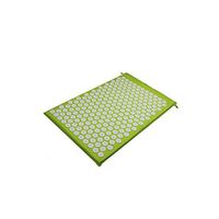 Acupressure Mat Head Neck Back Foot Massage Cushion Pillow for Yoga Spike Mat Anti-Stress Acupuncture Needle Massager,LightGreen Mat only