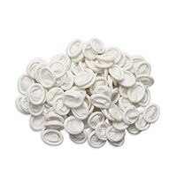 600 Pcs Durable Latex Finger Cots Disposable Anti-Slip Fingertips Protective Anti-Static Rubber Finger Cover, Medium