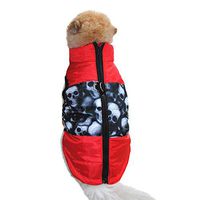 Pet Halloween Clothes, Lookvv Cat Dog Coat Jacket Pet Supplies Clothes Winter Warm Apparel Puppy Costume Red Large