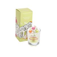 Bomb Cosmetics Frozen Margarita Piped Glass Candle with Essential Oils