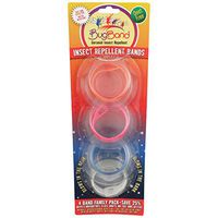 Bugband, Wristband Family Assorted, 4 Count