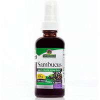 Nature's Answer Sambucus Spray | Supports a Healthy Immune System | Infused with Slippery Elm, Sage & Echinaea | Alcohol-Free, Gluten-Free, Kosher Certified & No Preservatives 2oz