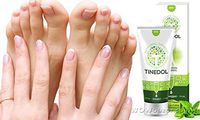 Russian Tinedol natural cream for skin legs - foot nail fungus, smell, odor, itching