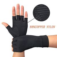 TALC Arthritis Compression Gloves Infused Copper for Women & Men - Relieve Compression for Carpal Tunnel Arthritis Pain, Computer Typing, and Support for Hands! - 1 Pair (Medium)