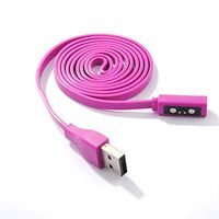 miniflower Smart Watch USB Charger Cable, Fast Charging Cord with Data Transfer Function Compact and Lightweight for Pebble Time/Time Steel/Time Round Smart Watch