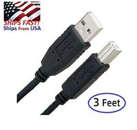 Computer USB Data Cable for Printer HP PhotoSmart: C4650 C4680 C4683 C4685 C4690 C4740 C4750 C4780 C4795 C4799. 3 Ft Long Fast Shipping! (from Magik Fulfillment