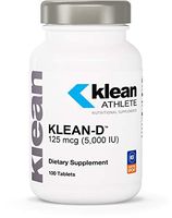 Klean Athlete - Klean-D - 5000 IU of Vitamin D3 to Support Immune Health, Muscle Recovery, Calcium Absorption, and Bone Strength* - NSF Certified for Sport - 100 Tablets