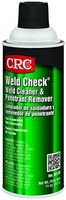 CRC Weld Check Weld Cleaner and Penetrant Remover, 11 oz Aerosol Can, Clear