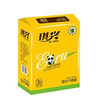 4-Ply Facial Tissue Soft 3 Packs Facial Towel Travel Tissues Paper Towels Eco-Friendly Tissues Cleaning Napkin Multifold Paper Towels