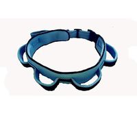 Fushida Transfer Gait Belt, Durable Transfer Sling with Quick Release Buckle and 4 Caregiver Hand Grips,Adjustable Transfer Belt Length Up to 57"(Blue, FYH015)