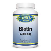 Vitamin Discount Center Biotin 5,000mcg, 120 Capsules