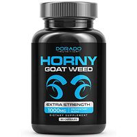 Premium Horny Goat Weed 1000mg [Extra Strength] Herbal Complex Extract for Men and Women – Maca Root & Tribulus - Optimum Dosage Capsules – USA Made by Dorado Nutrition