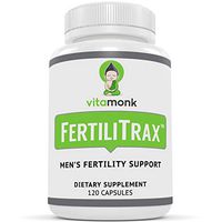 FertiliTrax™ Men's Fertility Support - Fertility Blend for Men by VitaMonk™ - Effective Natural Supplements Formula to Aid Healthy Fertility for Males - 120 Capsules - Natural Supplement