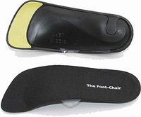 Slim Dress Shoe Orthotics/Insoles with Adjustable Arch Height by FootChair. Relieve Plantar Fasciitis and Other Foot Pain. ((Women's 5-6.5 / Men's 3-4.5))