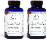 Organic Green Superfood Capsules 2pk | Promotes Energy, Focus, Alkalinity, Detox & Immune Strength | Greens Powder with Spirulina, Chlorella, Ashwaganda, Turmeric, Acai, Maca and More…