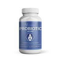 6 Strain Probiotic Blend Supplement by Vermica, Immune & Health Support, Non-GMO Formula, 120 Vegetable Capsules, 60 Day Supply