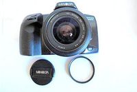 Vintage Minolta Dynax 500si Film Camera 35-70 AF Zoom Lens & Filter