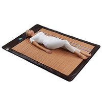 HealthyLine Far Infrared Heating Pad - 80” x 54” Soft Mat Filled with Amethyst, Tourmaline and Jade Crystals - Negative Ion Therapy, EMF Blocking, Pain Relief – Inframat Pro®