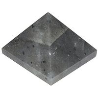 Crocon Blue Aventurine Gemstone Money Feng Shui Pyramid for Reiki Healing Chakra Stone Balancing Energy Generator EMF Protection Spiritual Good Luck Prosperity Home Office Decor Size: 1.5 Inch