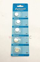 Hillflower 500 Pieces CR1220 Card Blister 1220 BR1220 3V Long Duration Lithium Battery with Hillflower Coupon