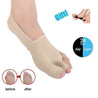 Vocwnce Bunion Protector, Complete Bunion Corrector,Big Joint Tailors Orthopedic Protector Sleeves, Ballet Forefoot Cushion, for Hallux Valgus Foot Pain (Size : L)