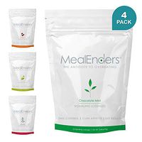 MealEnders Cravings Control Lozenges | Stop Overeating, Curb Cravings and Reduce Snacking | 25-Count Bag (Pack of 4) (4 Flavors)