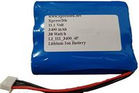 3400mAh High Capacity Replacement Battery for Marshall Stockwell Speaker - 4 Pin Connector