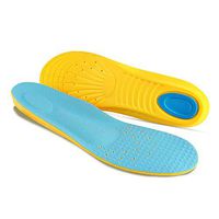 Plantar Fasciitis Insoles with Arch Support Comfort Memory Foam Orthotic Sport Gel Shoe Inserts for Men Women Kids Relieve Flat Feet, High Arch, Heel Spurs,Foot Pain (L US Mens 8-12/Womens 10-14)