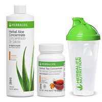 Herbalife Mandarin Herbal Aloe + Peach Herbal Tea + Shaker Cup | Weight Loss Combo