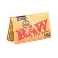 RAW Single Wide Rolling Papers (4 Boxes - 25 Units per Box) - MJ-1449