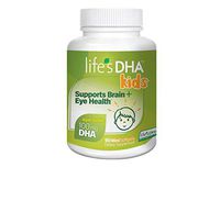 Life’s DHA Kids All-Vegetarian DHA Dietary Supplement | Supports a Healthy Brain, Eyes & Heart* | 100% Vegetarian | From All-Natural Plant Source | 100 mg of DHA Omega-3 | 90 Easy-To-Swallow Softgels