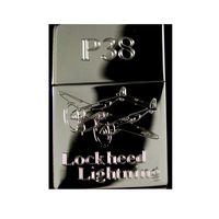 Lighter - P-38 Lockheed Lightning High Polish Chrome