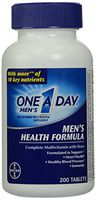 One-A-Day Multivitamin, Men's Health Formula Tablets, 200 Count