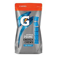 Gatorade Prime Energy Chews Cool Blue (5-1 oz Sleeves)