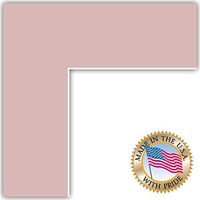 14x16 Soft Pink / Seashell Custom Mat for Picture Frame with 10x12 opening size (Mat Only, Frame NOT Included)
