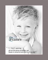 16x21 Cobblestone / Pewter Custom Mat for Picture Frame with 12x17 opening size (Mat Only, Frame NOT Included)