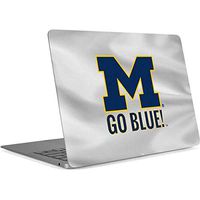Skinit Decal Laptop Skin for MacBook Air 13in Retina (2018-2019) - Officially Licensed College Michigan Go Blue Design