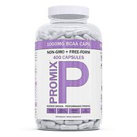 BCAA Capsule Amino Acid Energy Branched Chain I Vegan Keto Paleo Instantized Essential Fermented I Non GMO Gluten + Soy Free Form Fasting I 100% Pure Performance Promix, 1000mg, 400 Supplement, Women