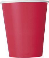 9oz Red Paper Cups, 8ct