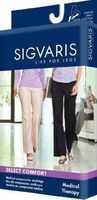 Sigvaris 863MM2W99 30-40 mmHg Women's Closed Toe Maternity Pantyhose - 863M Size: M2, Color: Black 99